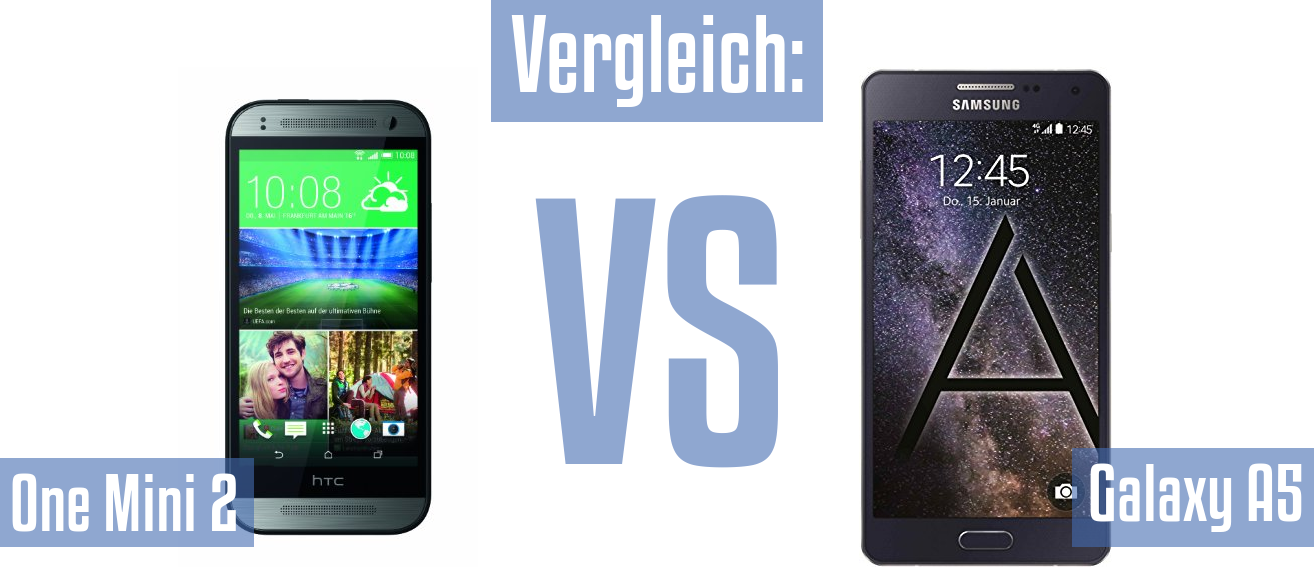 HTC One Mini 2 und HTC One Mini 2 im Vergleichstest