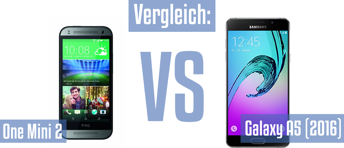HTC One Mini 2 und HTC One Mini 2 im Vergleichstest