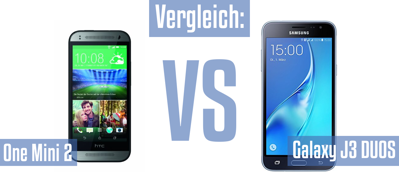 HTC One Mini 2 und HTC One Mini 2 im Vergleichstest