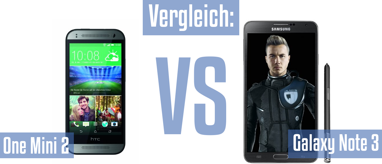 HTC One Mini 2 und HTC One Mini 2 im Vergleichstest