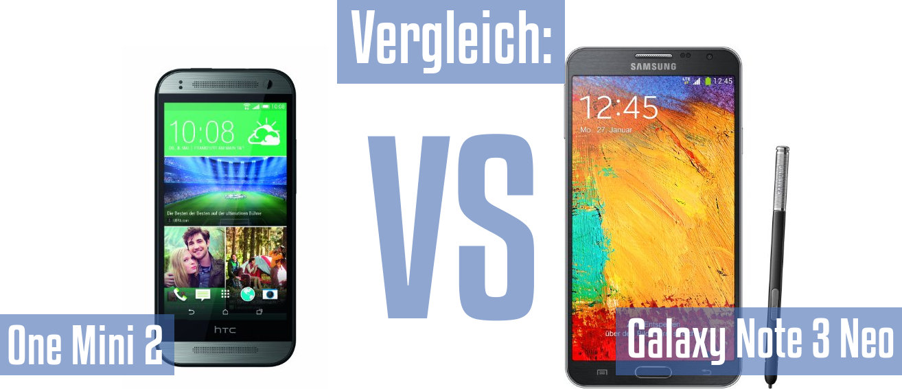 HTC One Mini 2 und HTC One Mini 2 im Vergleichstest