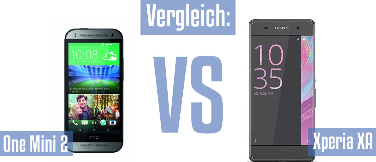 HTC One Mini 2 und HTC One Mini 2 im Vergleichstest