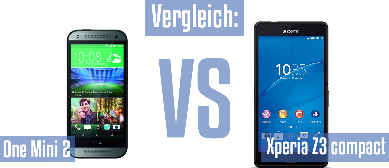 HTC One Mini 2 und HTC One Mini 2 im Vergleichstest