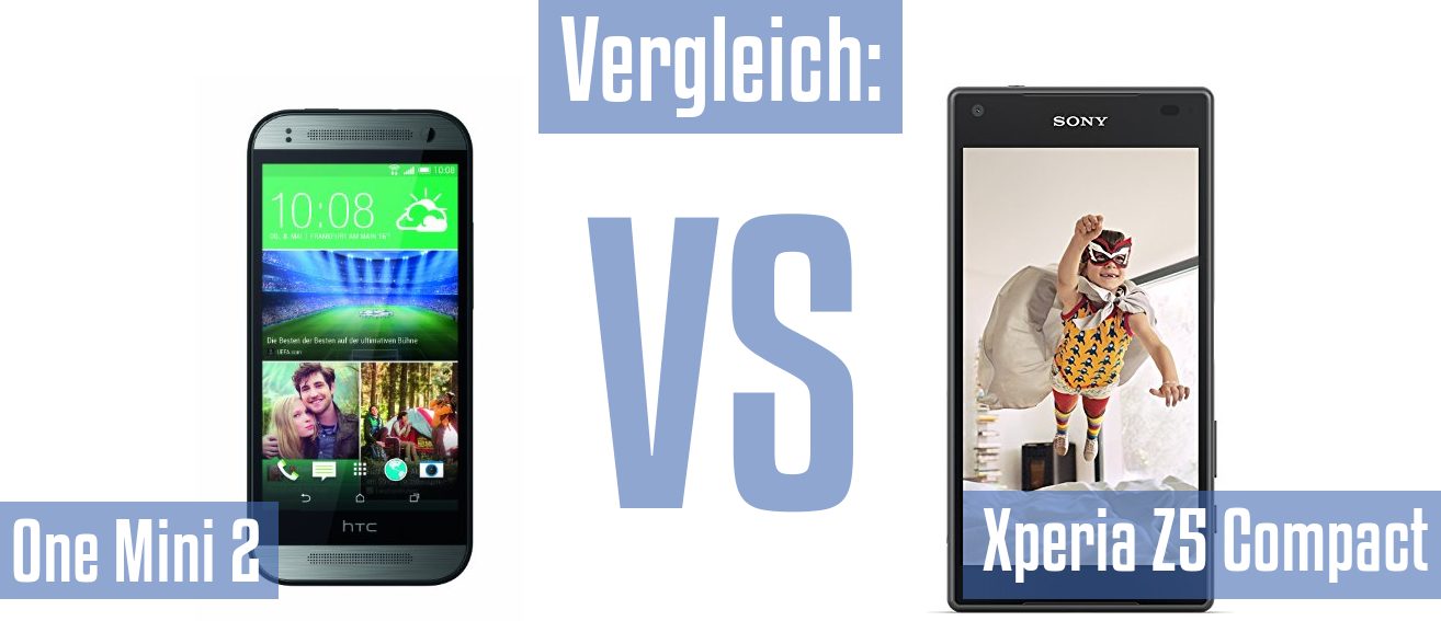 HTC One Mini 2 und HTC One Mini 2 im Vergleichstest