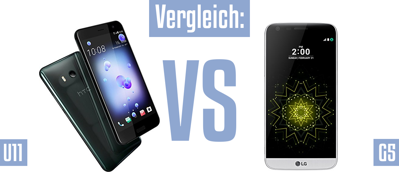 HTC U11 und HTC U11 im Vergleichstest