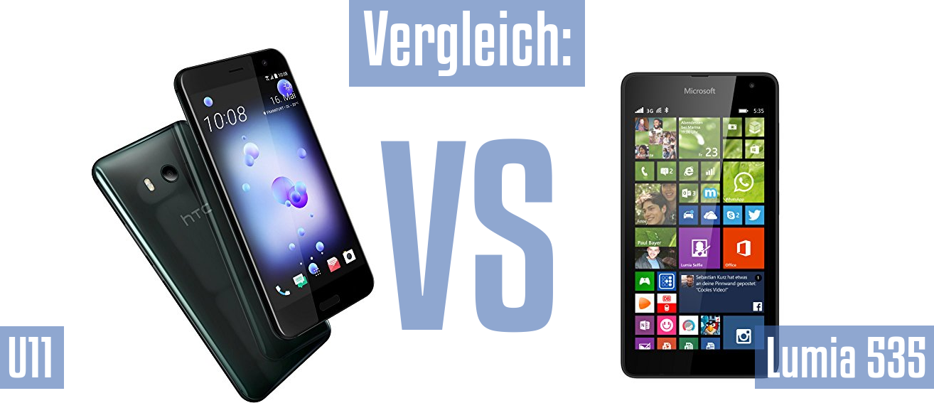 HTC U11 und HTC U11 im Vergleichstest