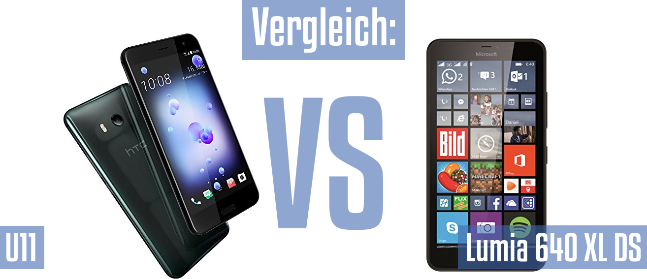 HTC U11 und HTC U11 im Vergleichstest