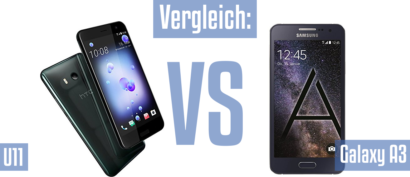 HTC U11 und HTC U11 im Vergleichstest