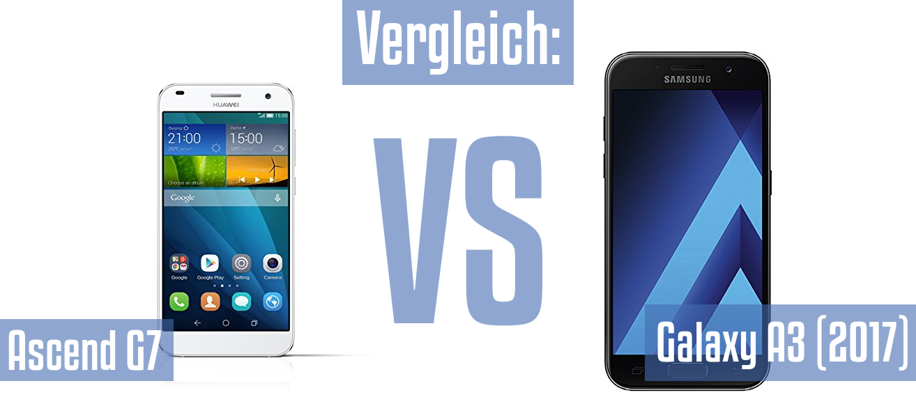 Huawei Ascend G7 und Huawei Ascend G7 im Vergleichstest