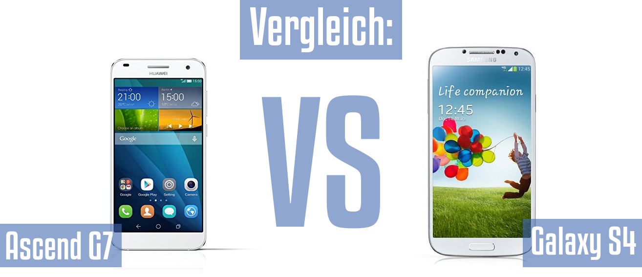 Huawei Ascend G7 und Huawei Ascend G7 im Vergleichstest