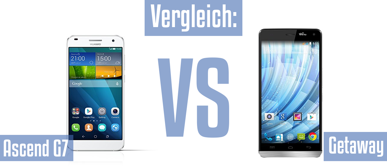 Huawei Ascend G7 und Huawei Ascend G7 im Vergleichstest