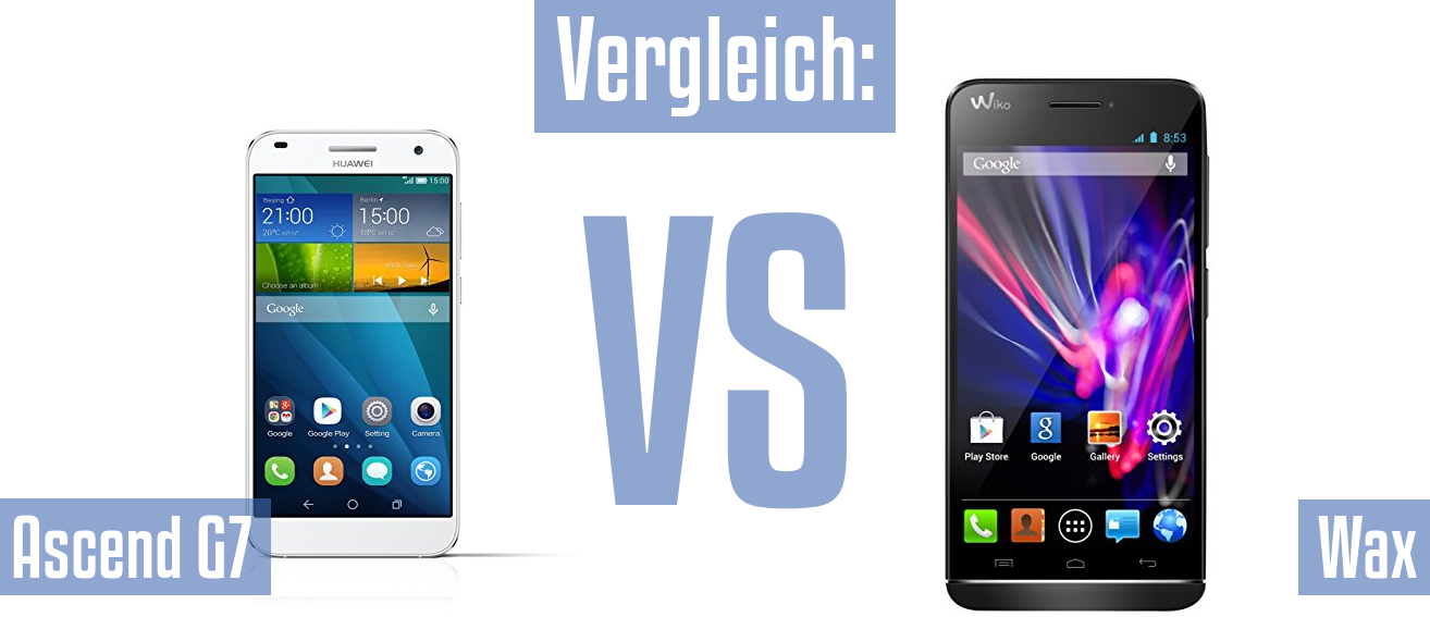 Huawei Ascend G7 und Huawei Ascend G7 im Vergleichstest