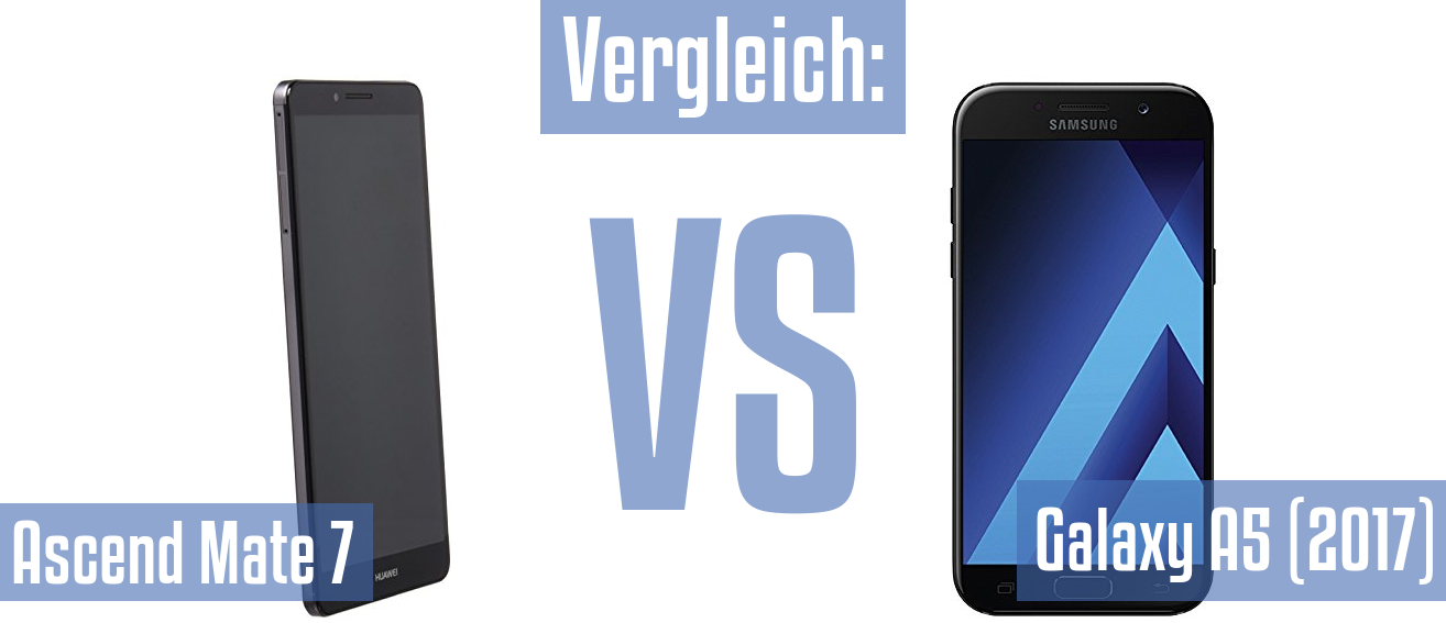 Huawei Ascend Mate 7 und Huawei Ascend Mate 7 im Vergleichstest