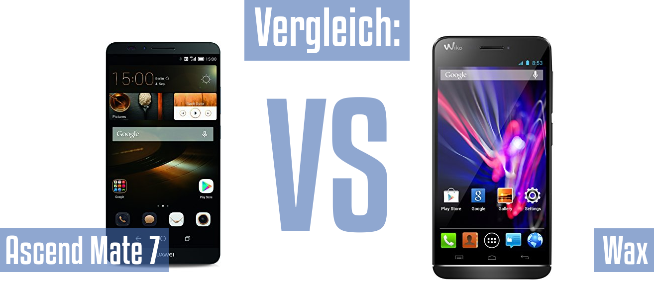 Huawei Ascend Mate 7 und Huawei Ascend Mate 7 im Vergleichstest