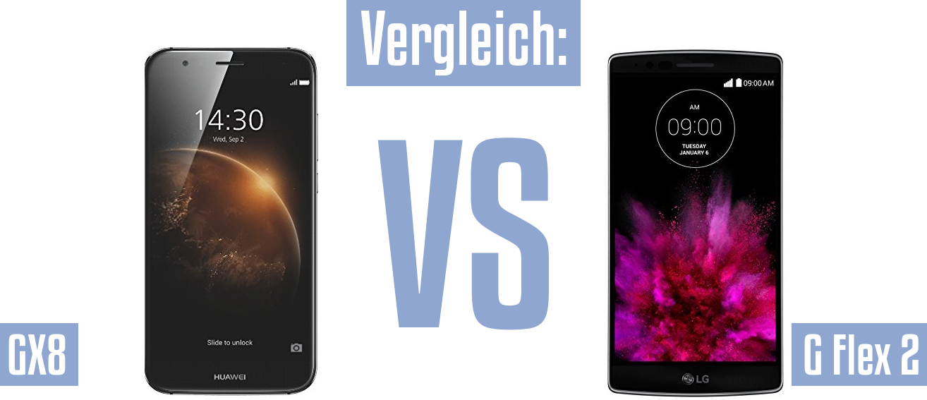 Huawei GX8 und Huawei GX8 im Vergleichstest