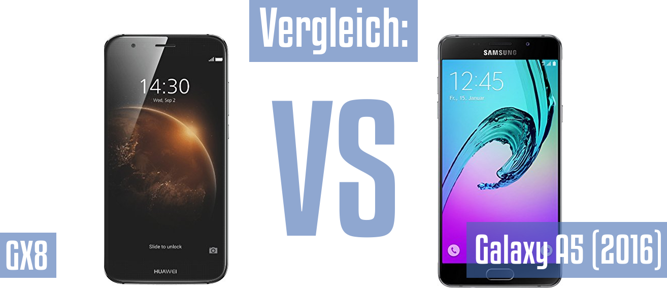 Huawei GX8 und Huawei GX8 im Vergleichstest