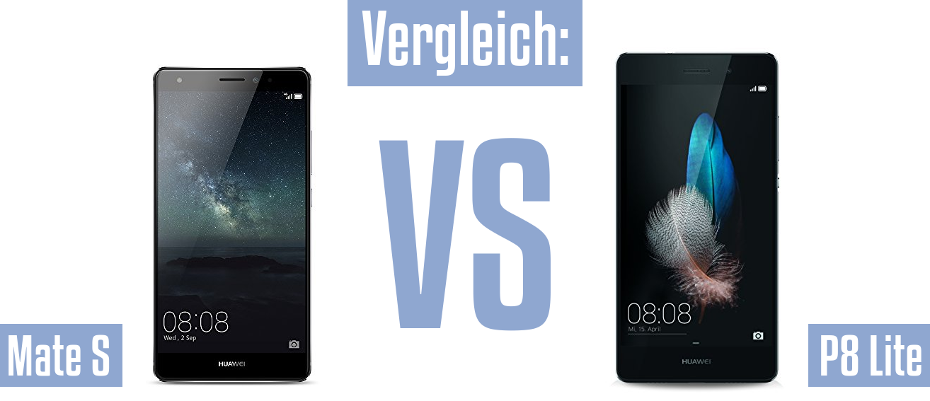 Huawei Mate S und Huawei Mate S im Vergleichstest