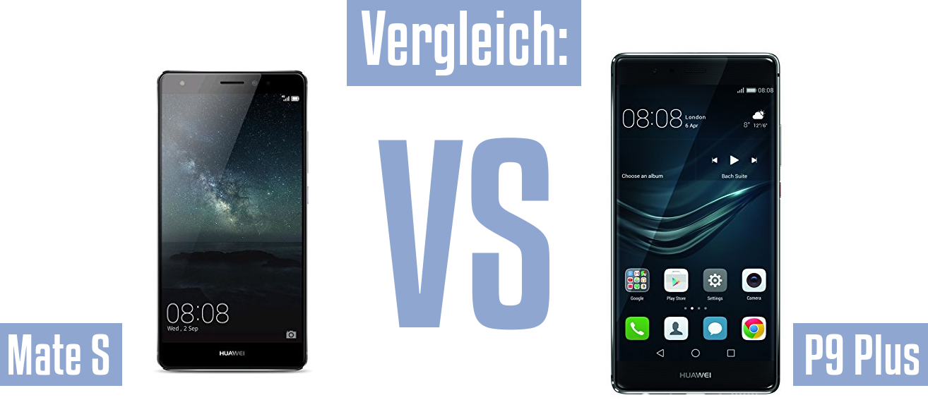 Huawei Mate S und Huawei Mate S im Vergleichstest