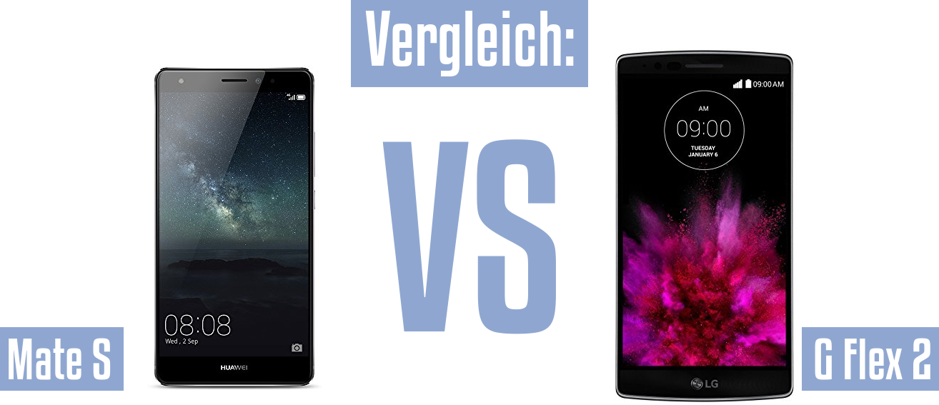 Huawei Mate S und Huawei Mate S im Vergleichstest