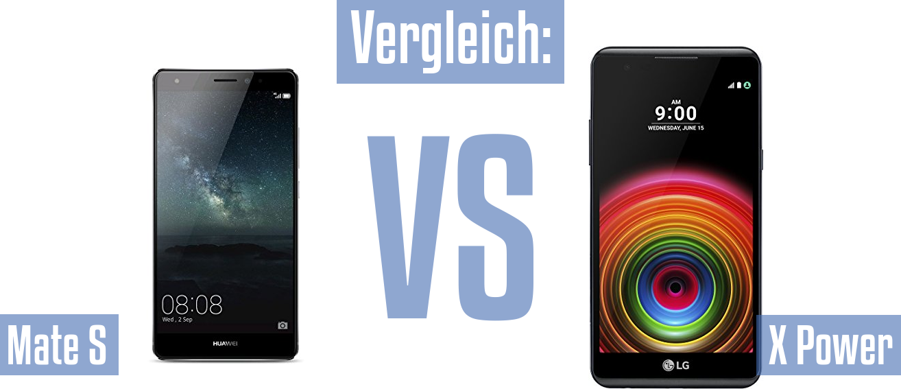 Huawei Mate S und Huawei Mate S im Vergleichstest