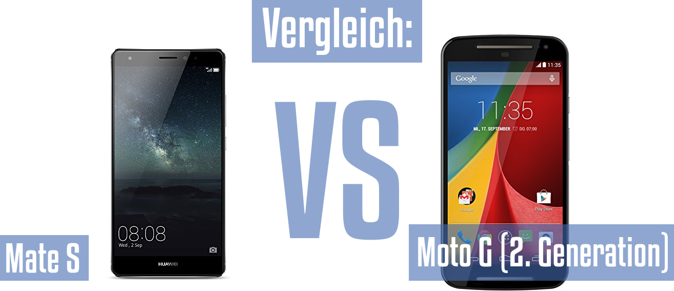 Huawei Mate S und Huawei Mate S im Vergleichstest