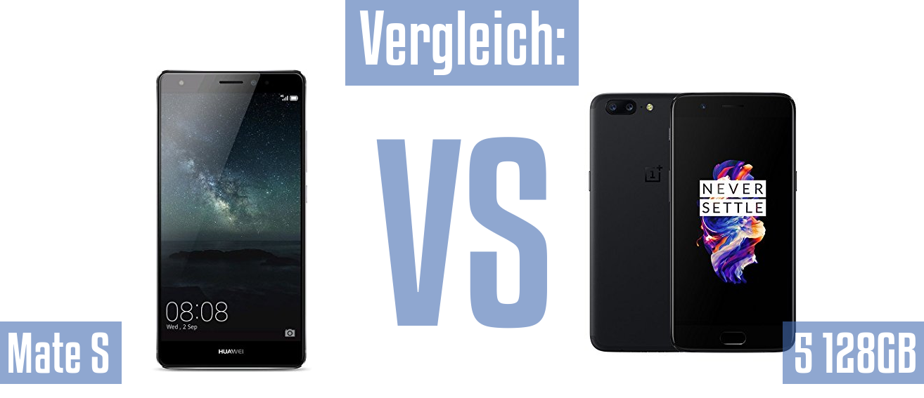 Huawei Mate S und Huawei Mate S im Vergleichstest