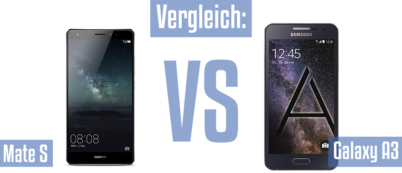 Huawei Mate S und Huawei Mate S im Vergleichstest