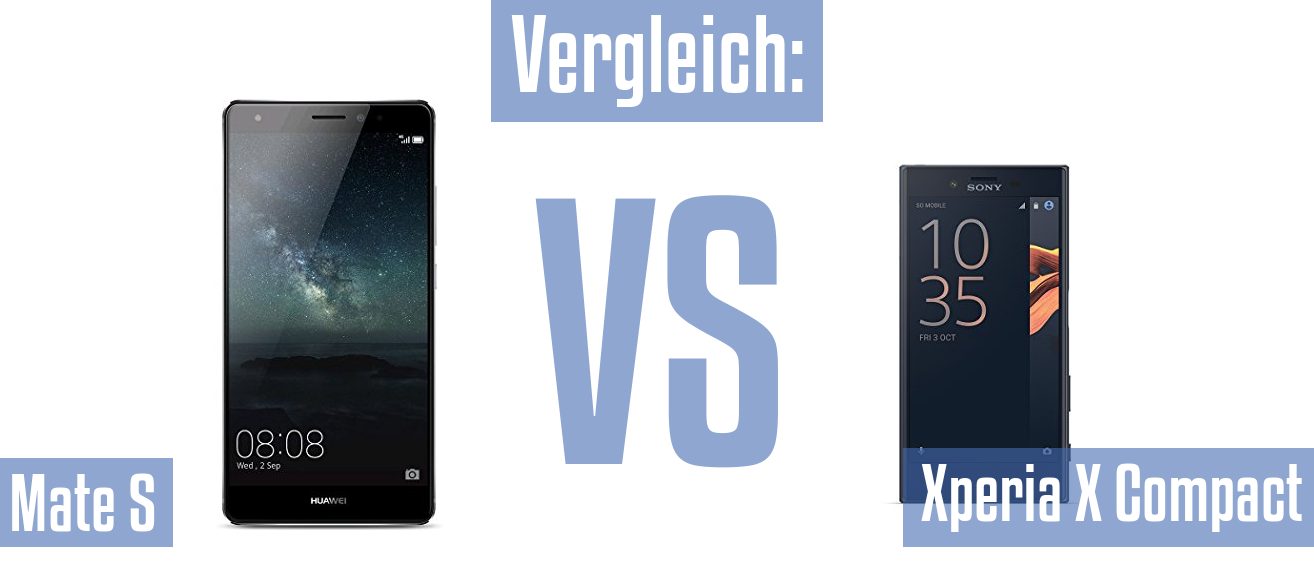 Huawei Mate S und Huawei Mate S im Vergleichstest