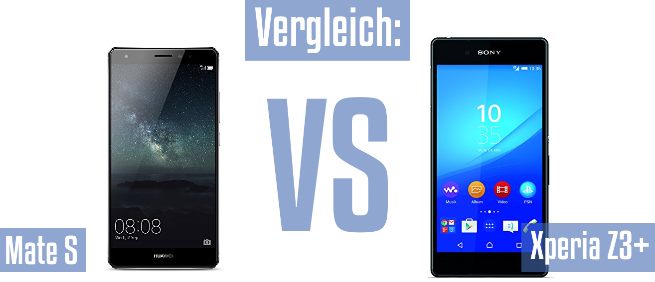 Huawei Mate S und Huawei Mate S im Vergleichstest