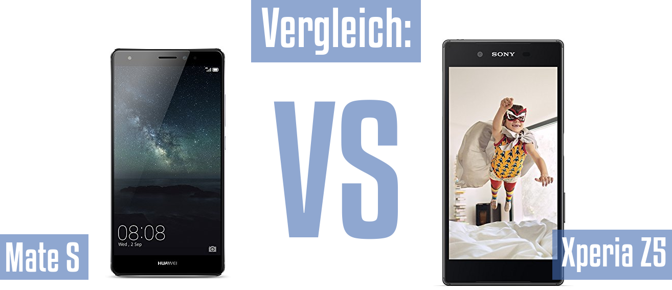 Huawei Mate S und Huawei Mate S im Vergleichstest