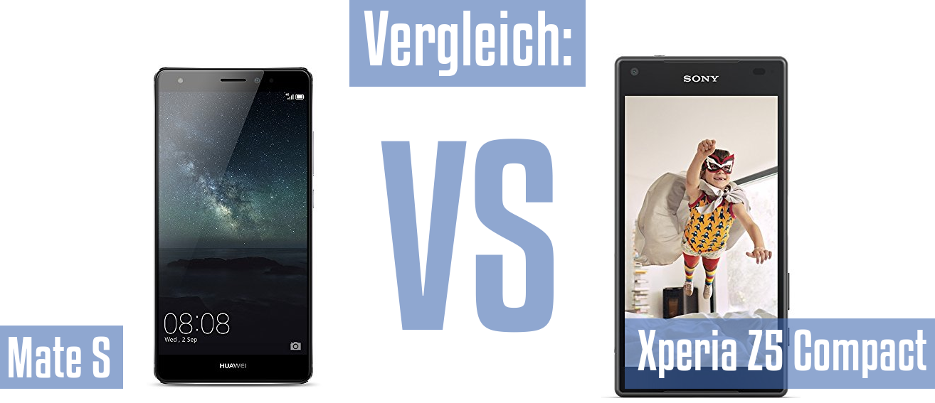 Huawei Mate S und Huawei Mate S im Vergleichstest