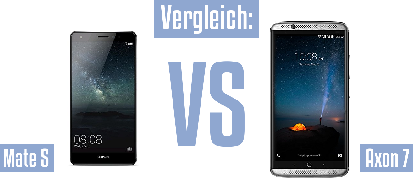 Huawei Mate S und Huawei Mate S im Vergleichstest