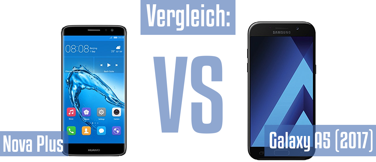 Huawei Nova Plus und Huawei Nova Plus im Vergleichstest