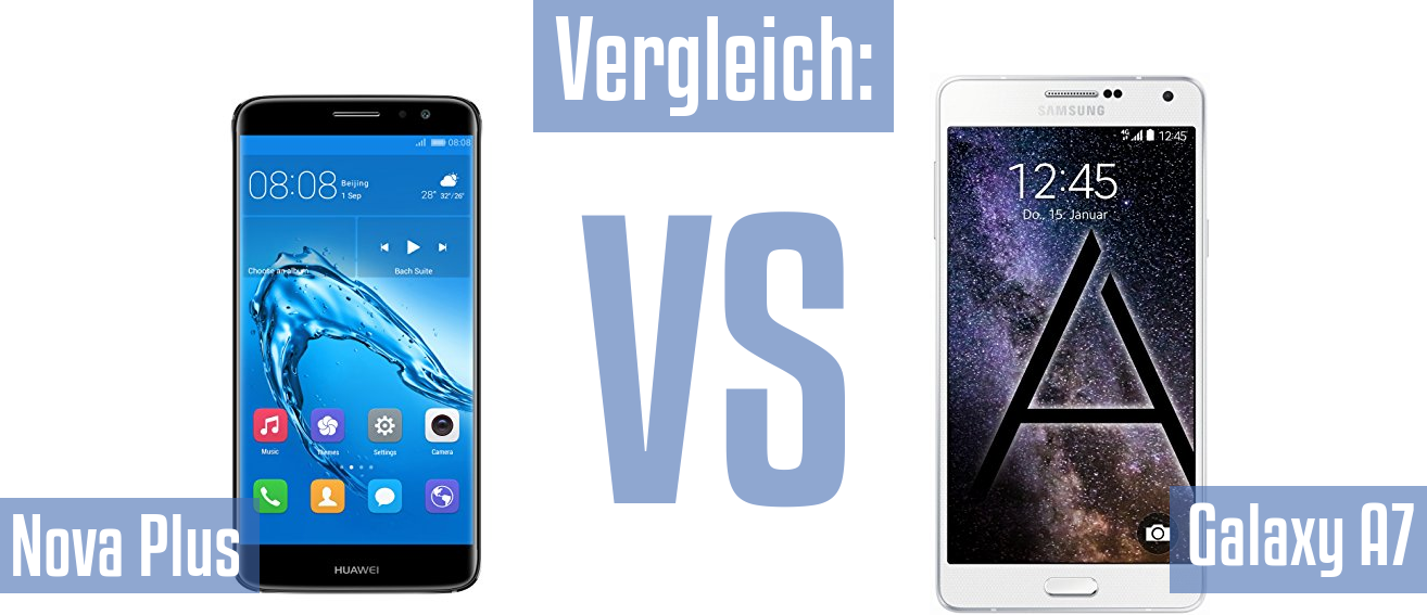 Huawei Nova Plus und Huawei Nova Plus im Vergleichstest
