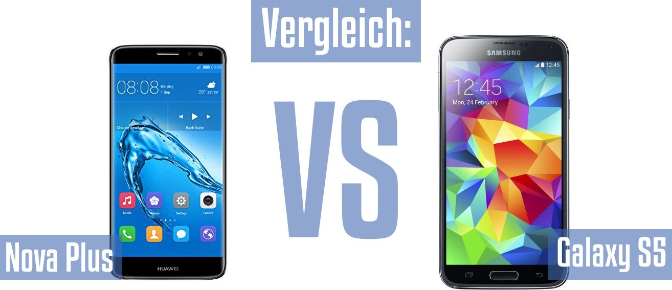 Huawei Nova Plus und Huawei Nova Plus im Vergleichstest