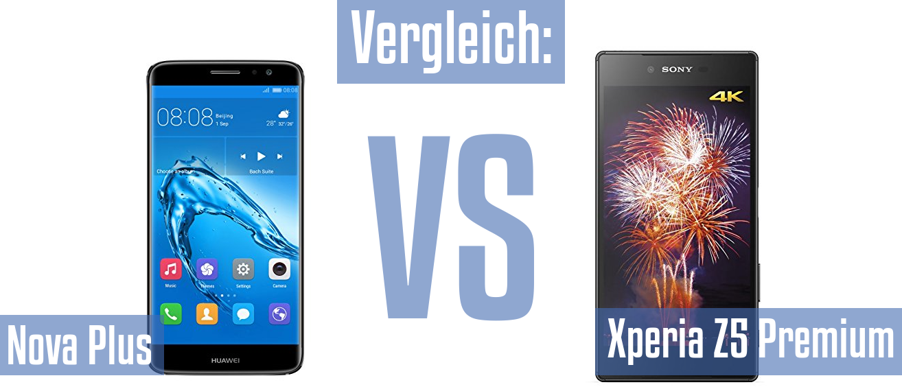 Huawei Nova Plus und Huawei Nova Plus im Vergleichstest