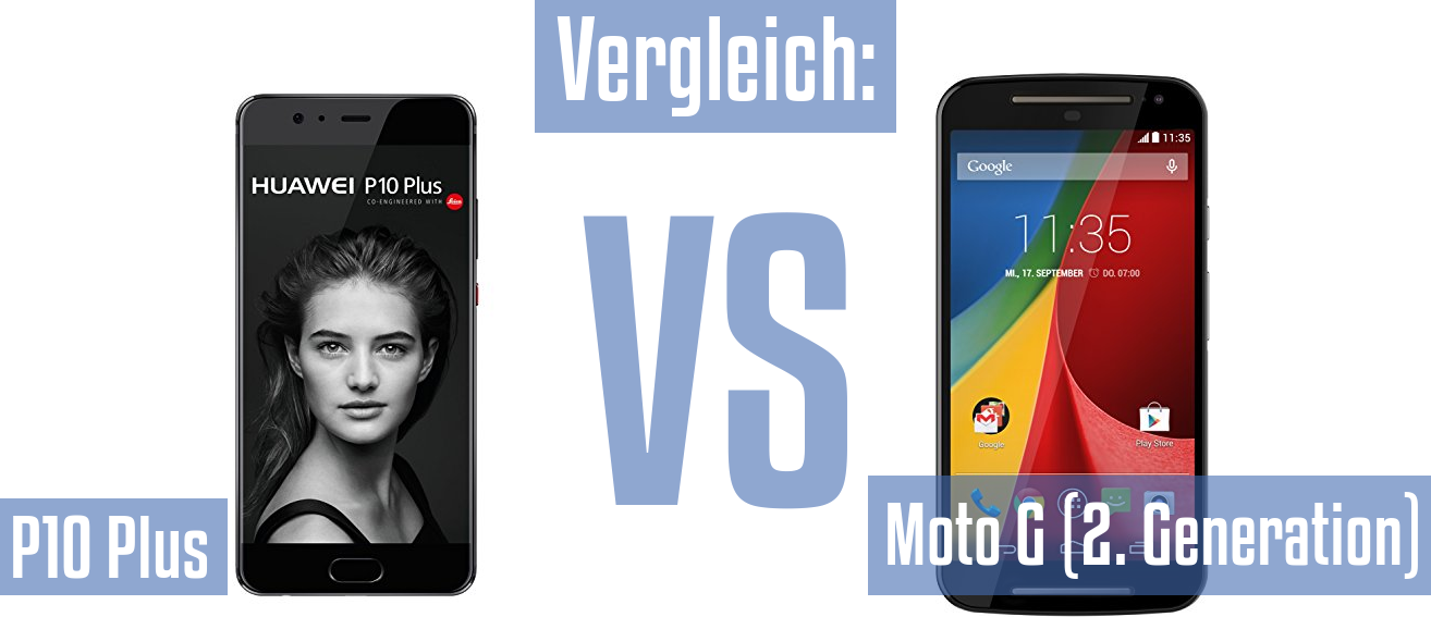 Huawei P10 Plus und Huawei P10 Plus im Vergleichstest