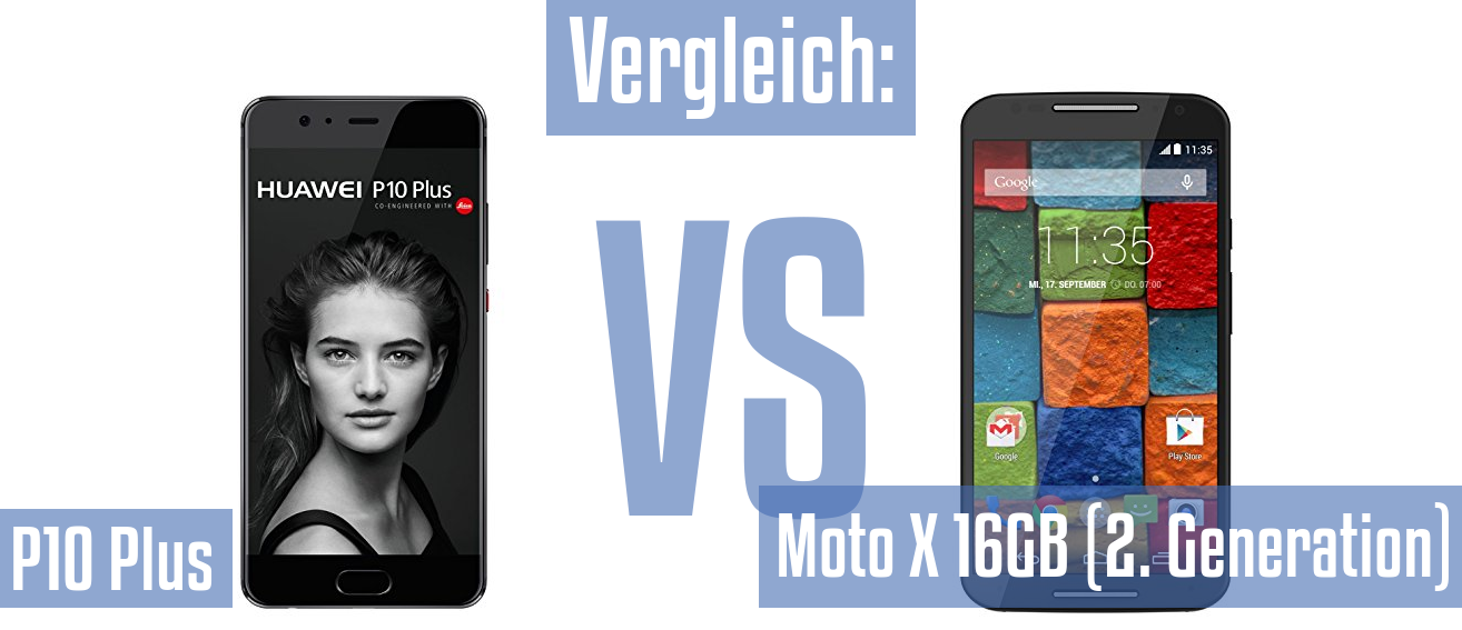 Huawei P10 Plus und Huawei P10 Plus im Vergleichstest