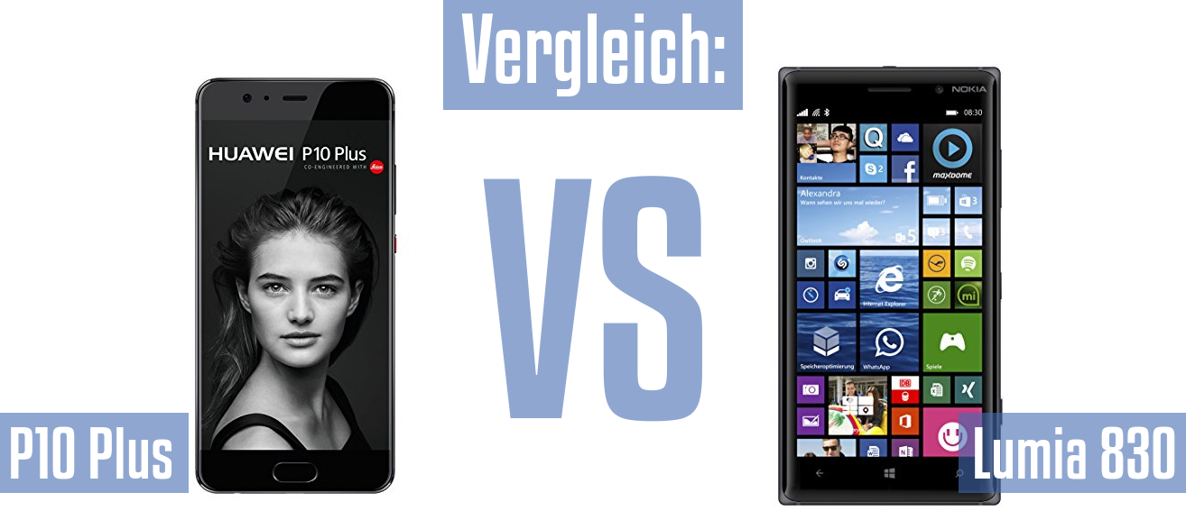 Huawei P10 Plus und Huawei P10 Plus im Vergleichstest