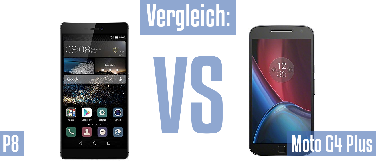 Huawei P8 und Huawei P8 im Vergleichstest