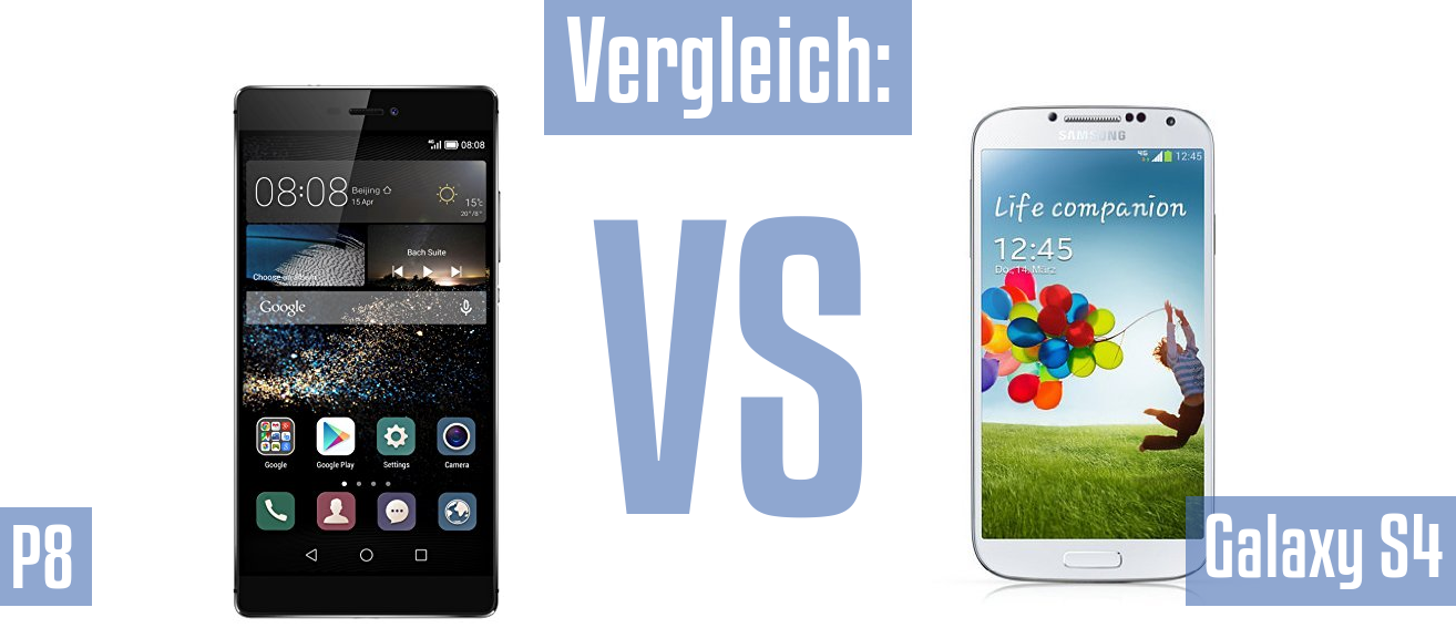 Huawei P8 und Huawei P8 im Vergleichstest