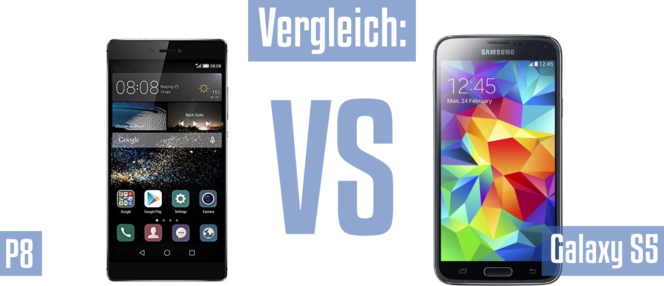 Huawei P8 und Huawei P8 im Vergleichstest