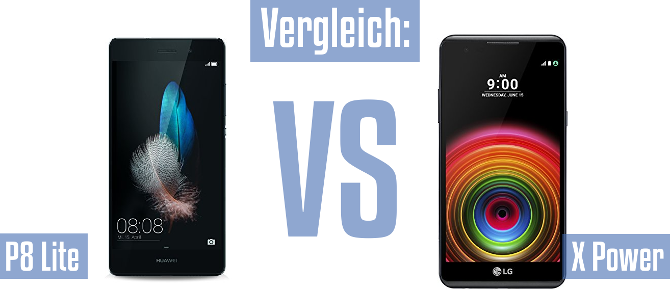 Huawei P8 Lite und Huawei P8 Lite im Vergleichstest