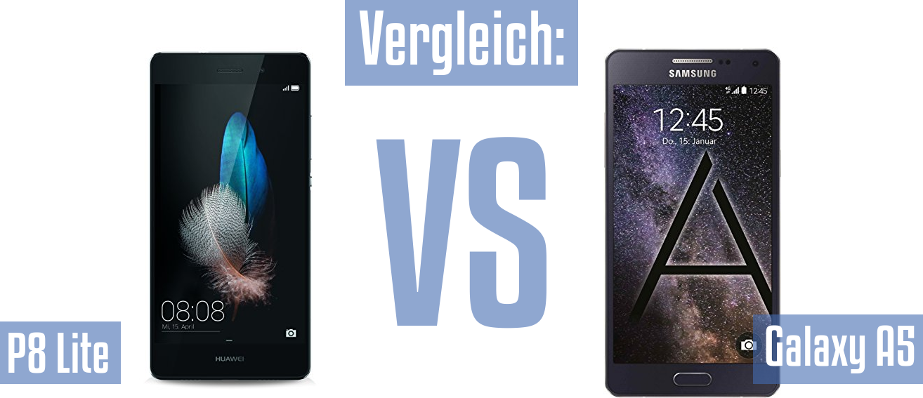 Huawei P8 Lite und Huawei P8 Lite im Vergleichstest