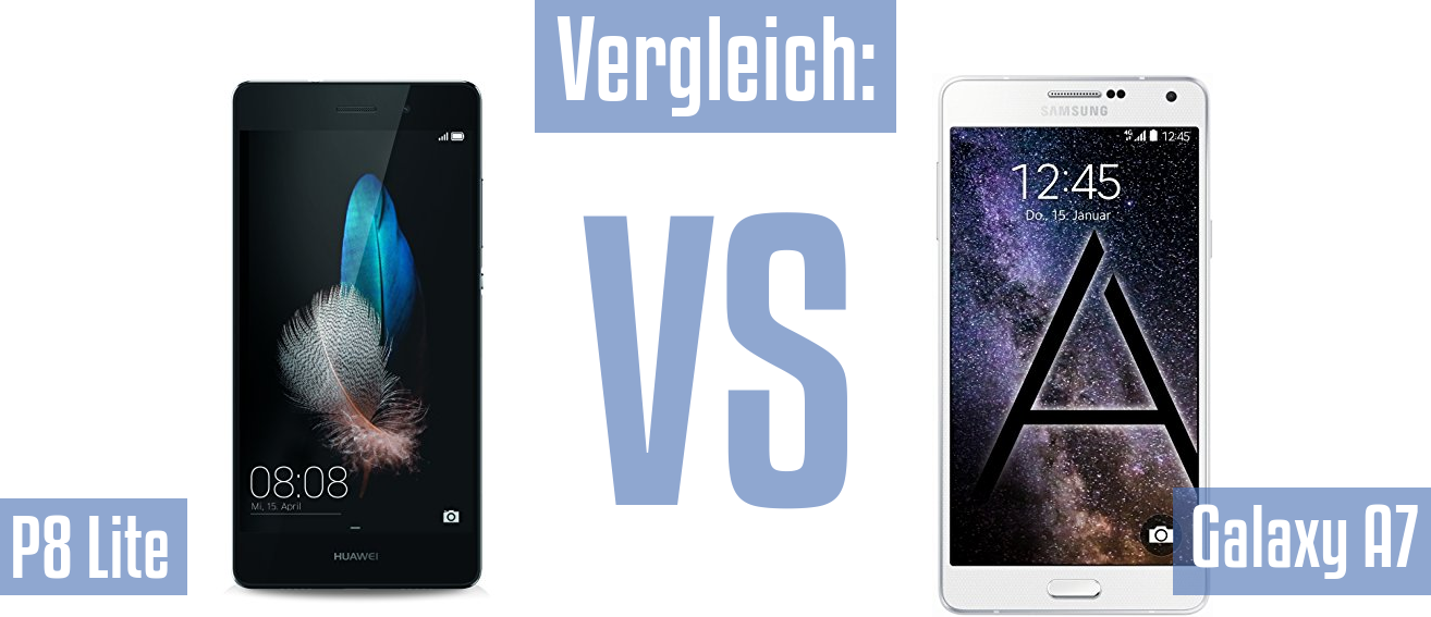 Huawei P8 Lite und Huawei P8 Lite im Vergleichstest