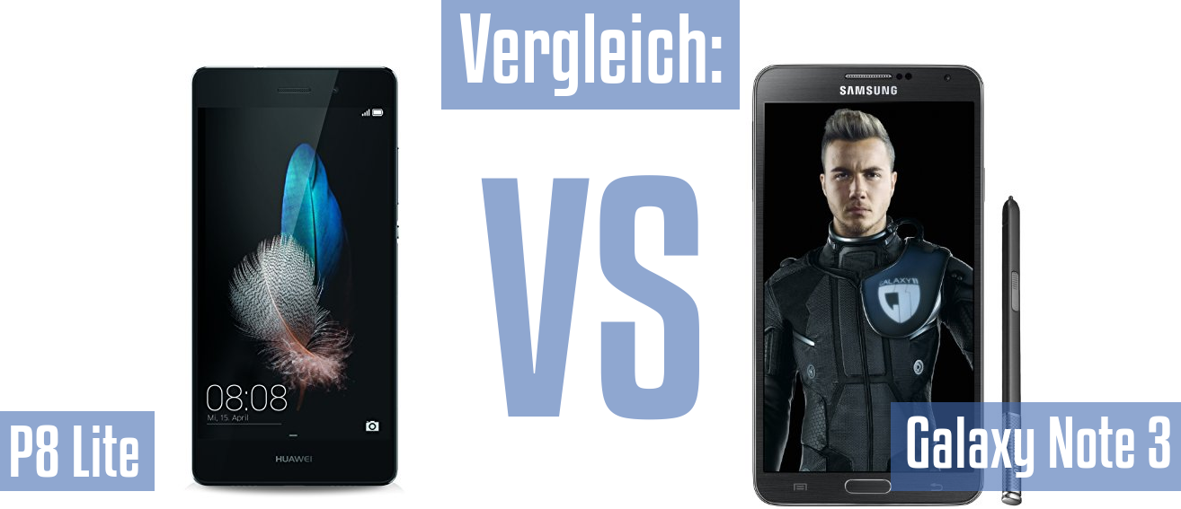 Huawei P8 Lite und Huawei P8 Lite im Vergleichstest