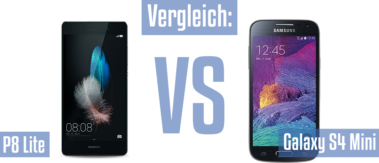 Huawei P8 Lite und Huawei P8 Lite im Vergleichstest