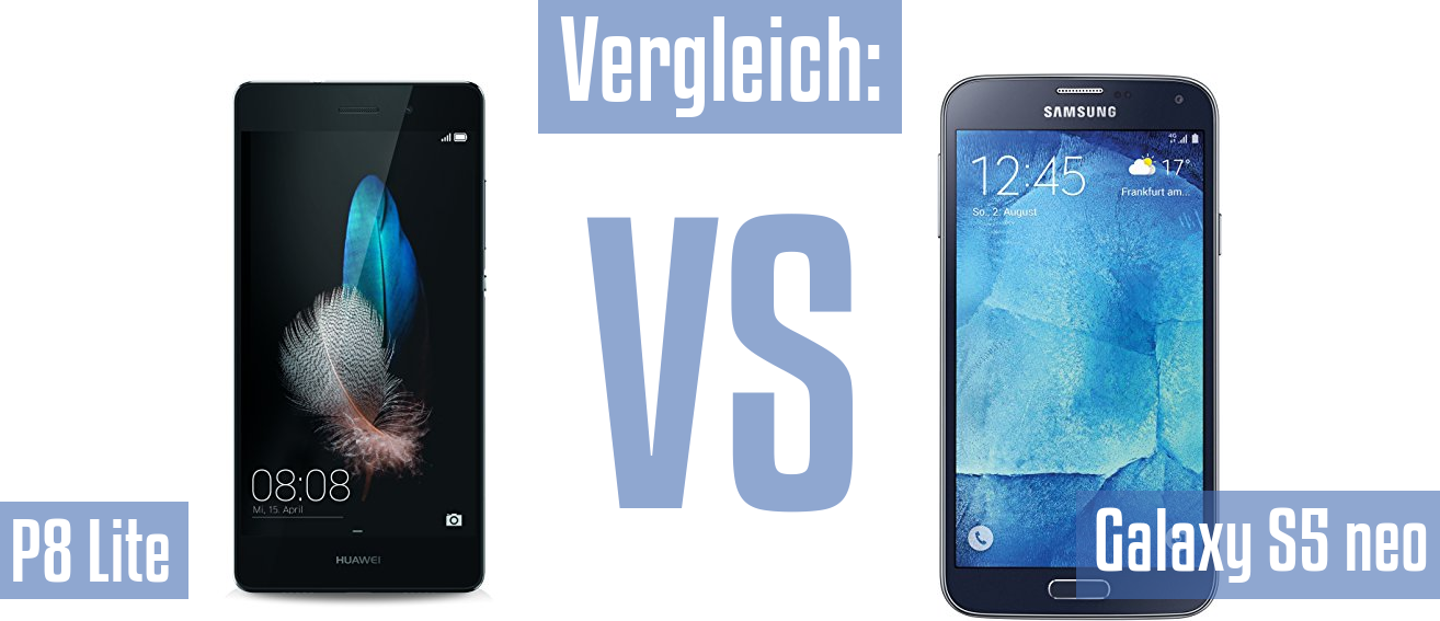 Huawei P8 Lite und Huawei P8 Lite im Vergleichstest