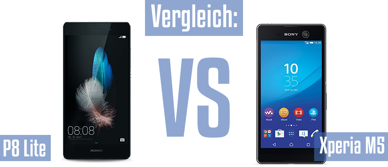 Huawei P8 Lite und Huawei P8 Lite im Vergleichstest