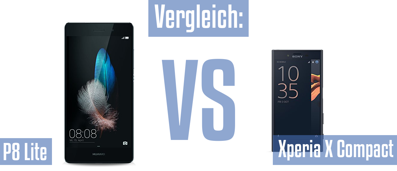 Huawei P8 Lite und Huawei P8 Lite im Vergleichstest